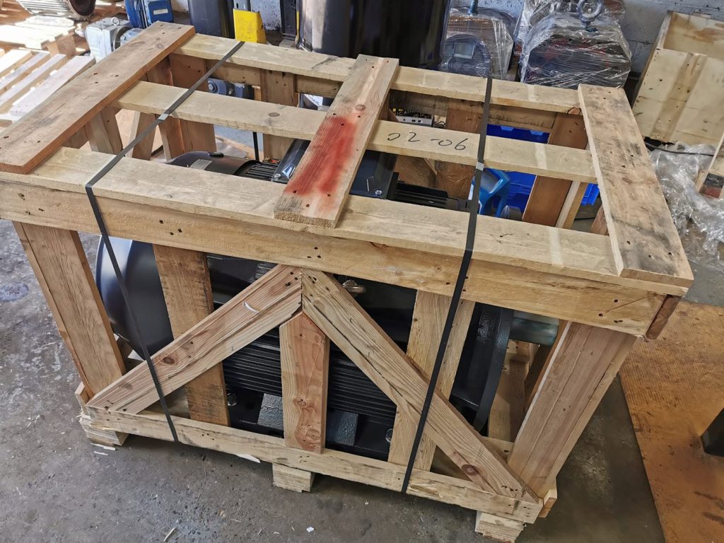 90kW motor supplied