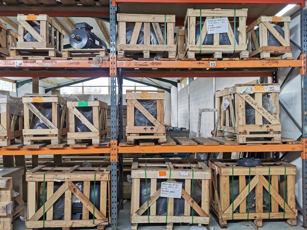 Bevel helical gearbox stock