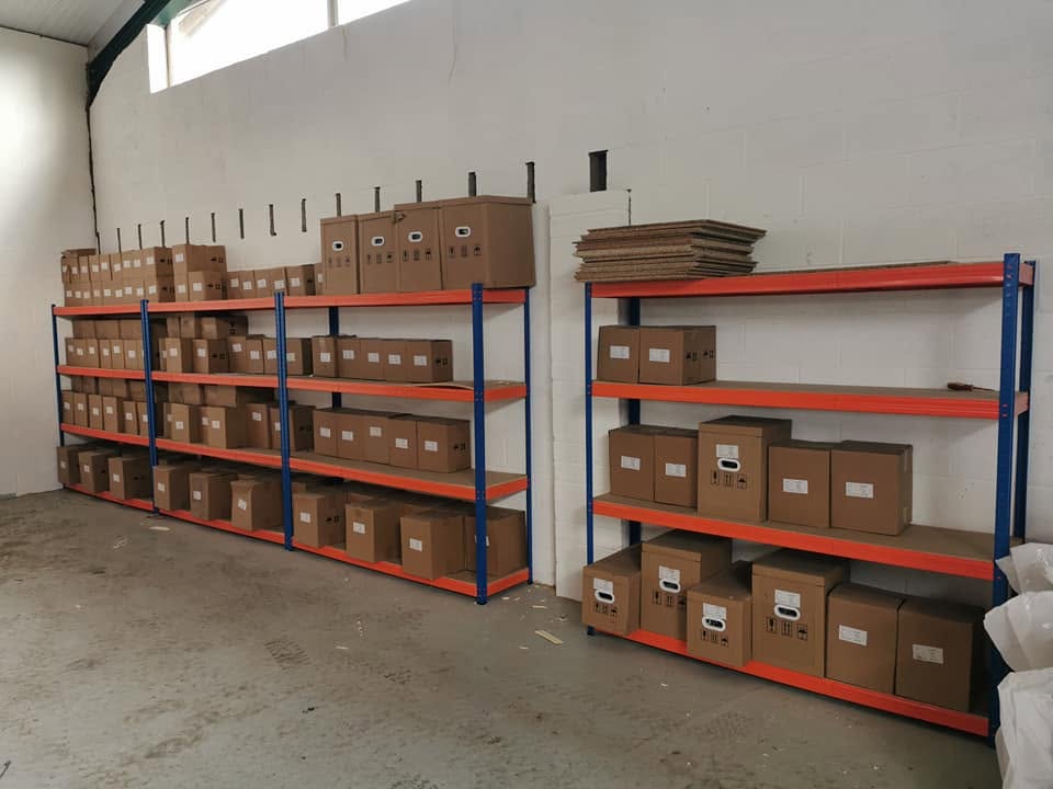 Bevel helical gearbox stock