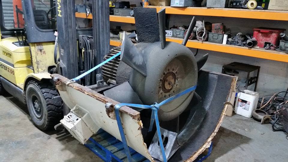 55kW fan repair