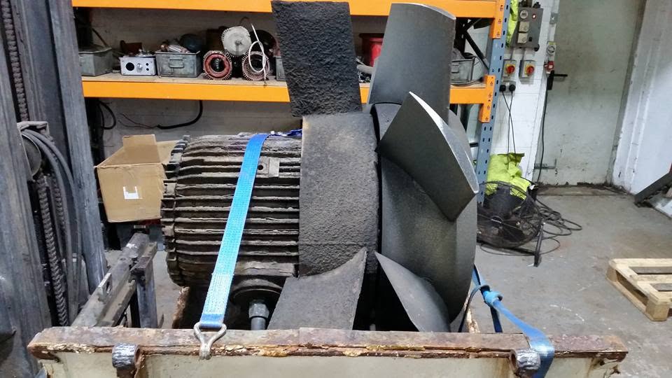 55kW fan repair