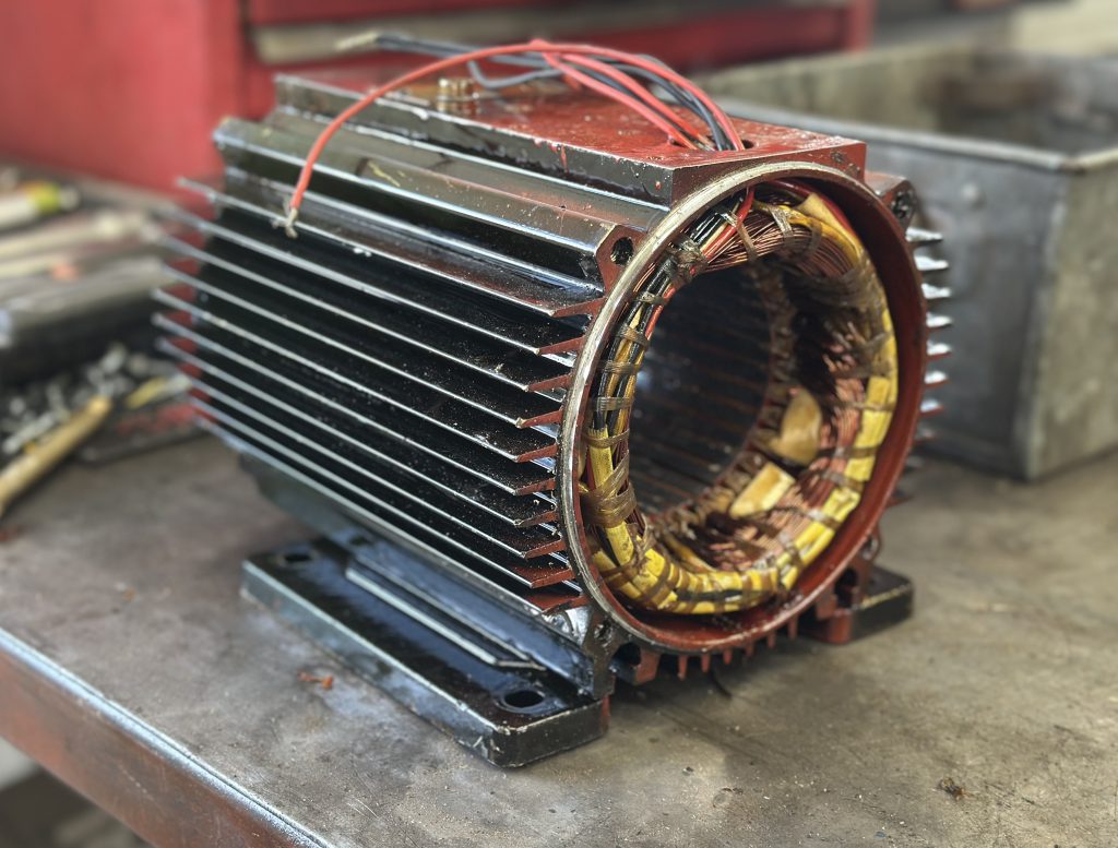 Motor repair workshop